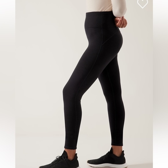 Athleta Altitude Tight in Polartec Power Stretch // Black - Picture 3 of 16